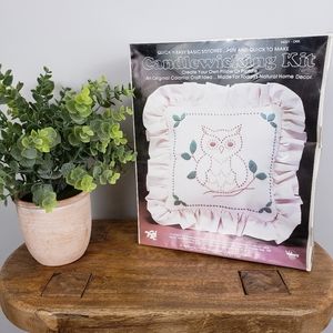 Vintage - Candlewicking Kit - Owl